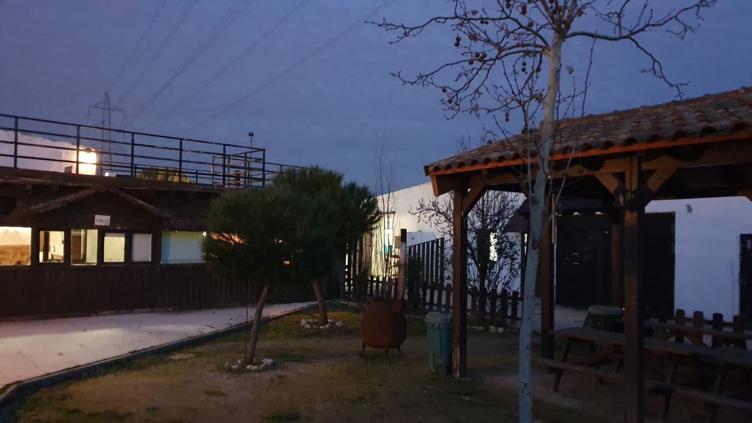 Zona social de Hípica Getafe